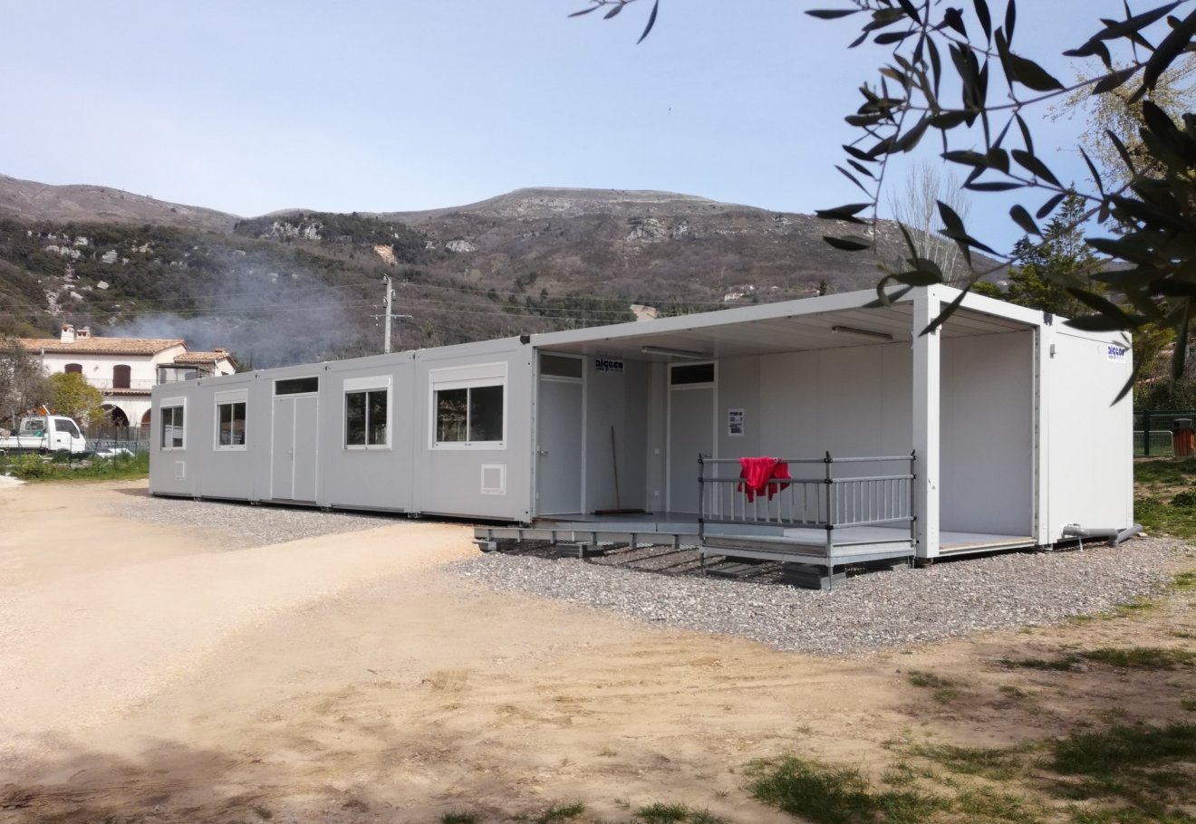 Des préfabriqués jusqu'en janvier 2019