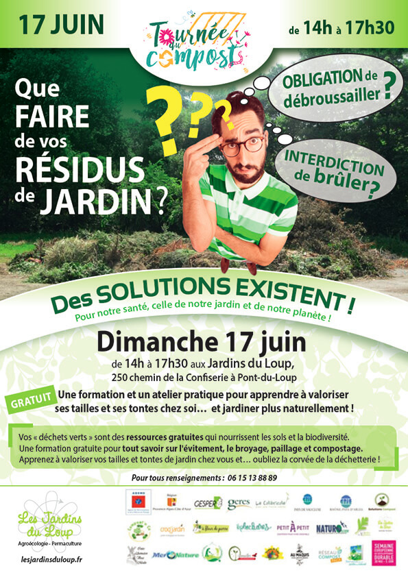 Atelier gratuit - Valorisation des déchets verts
