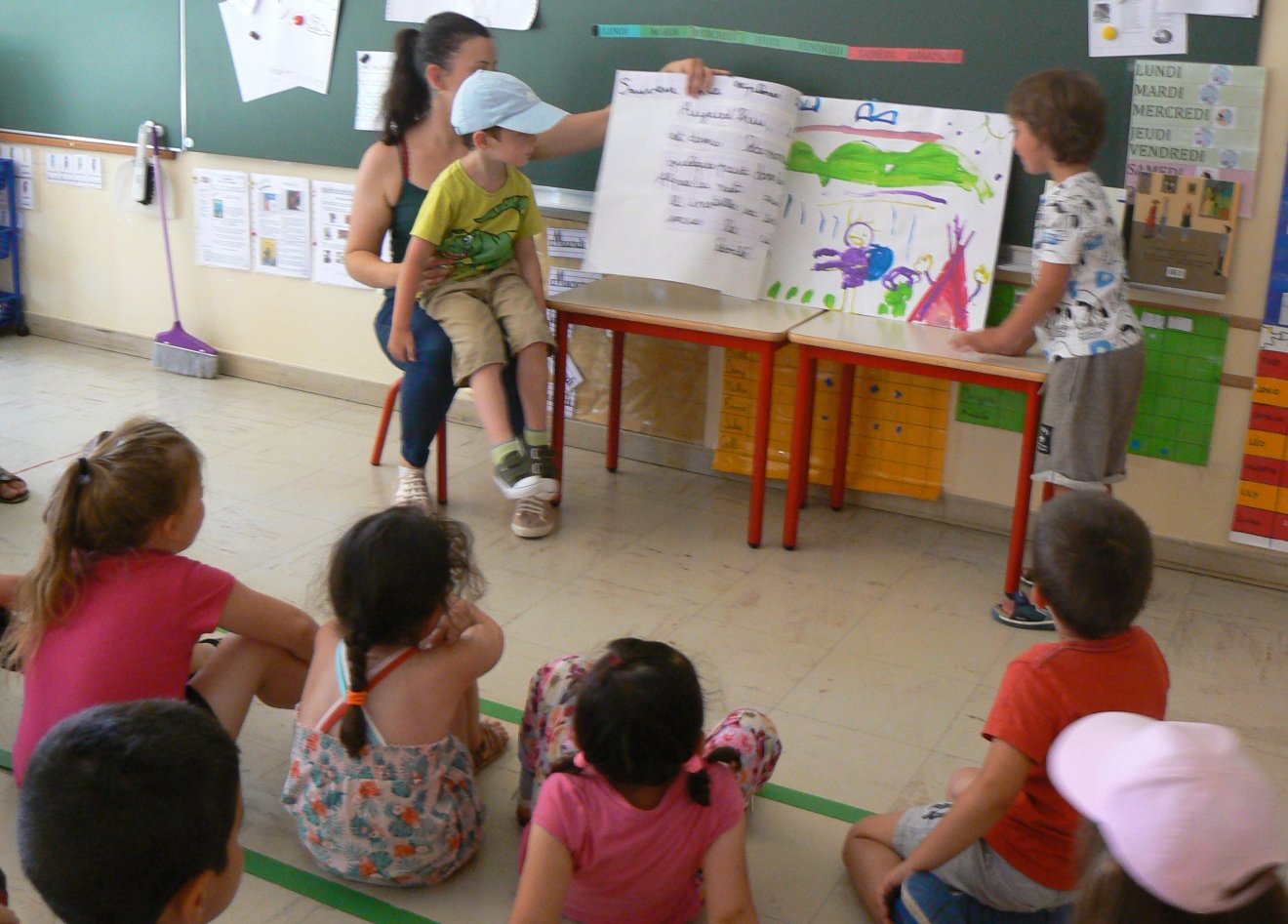 Le premier rallye lecture à l'école maternelle