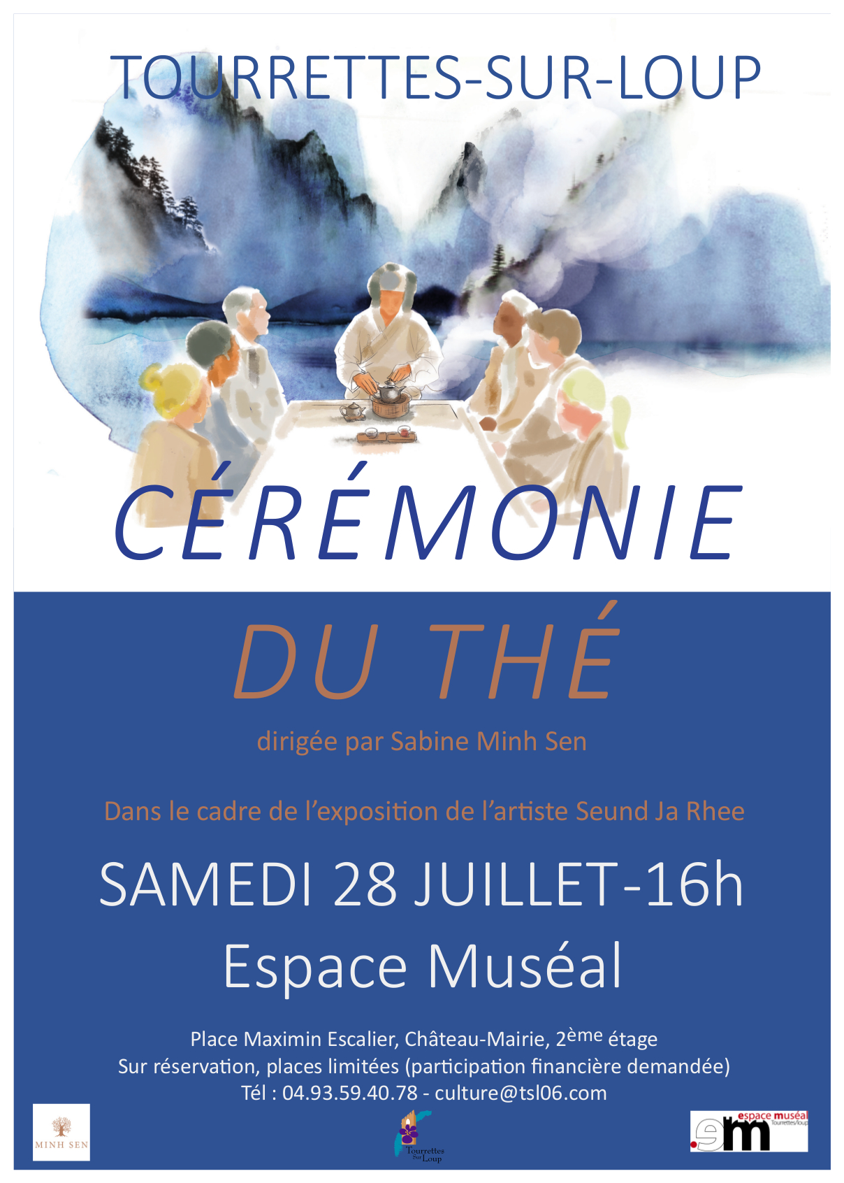 Le thé est servi à 16 heures au Château !