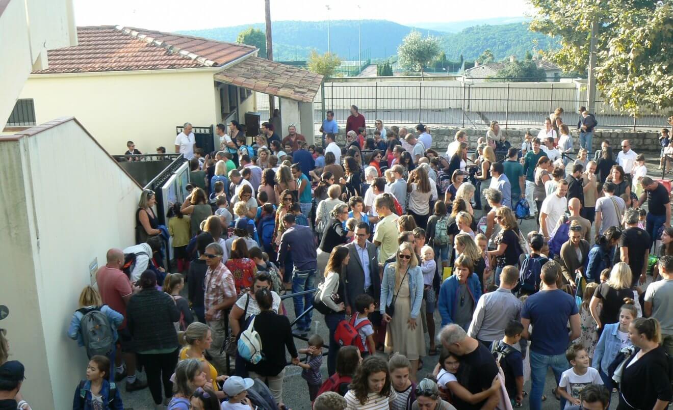 Rentrée des classes, 370 élèves sur la ligne de départ!
