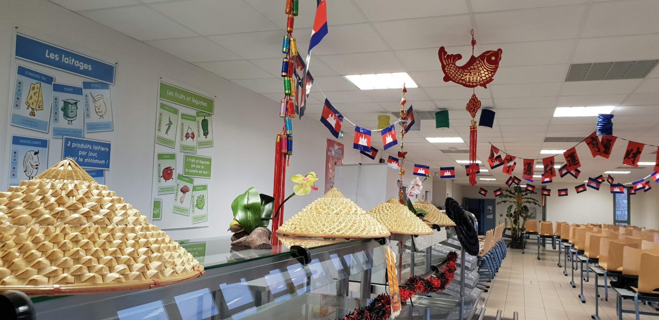 Délices d’Asie à la cantine