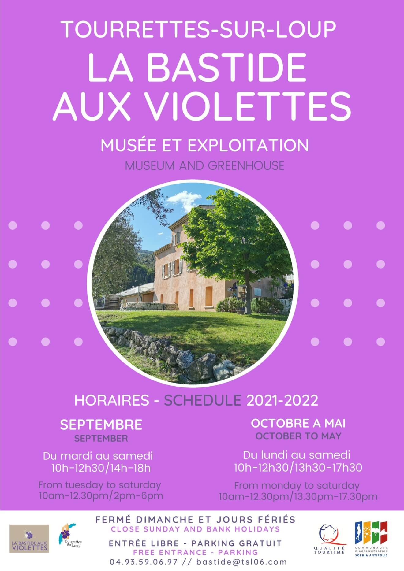 HORAIRES Automne Hiver 2021 2022 Page 001