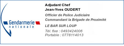 gendarmerie BSL - OUDERT
