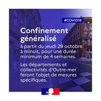 Le confinement dans les Alpes-Maritimes