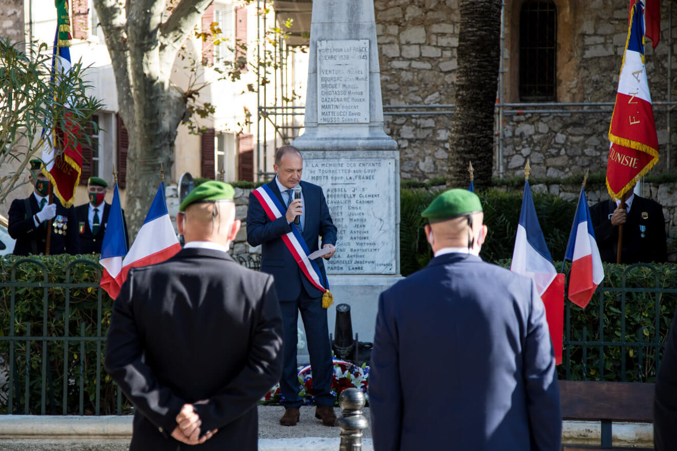Allocution de M. Frédéric POMA, Maire de Tourrettes-sur-Loup