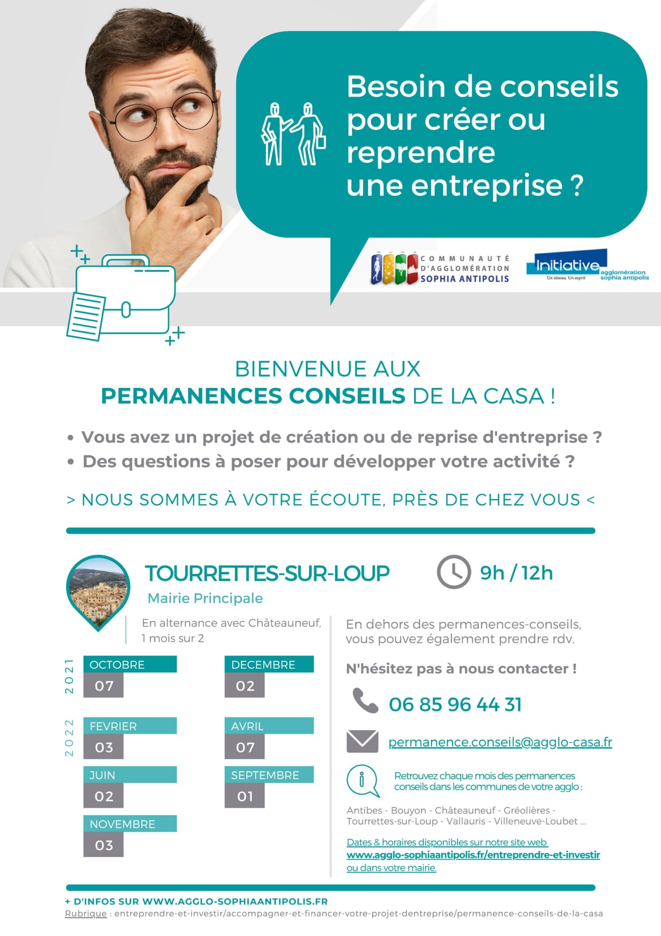 Affiche Permanences Conseils Tourettes Sur Loup 2021 2022 Page 001