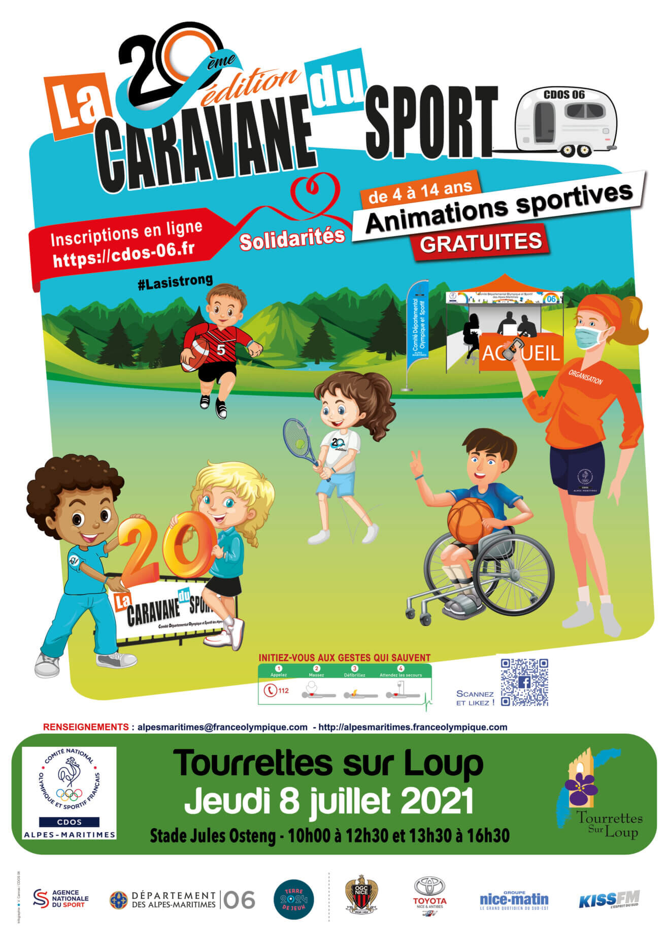 Affiche Caravane Du Sport Modifiée (1)