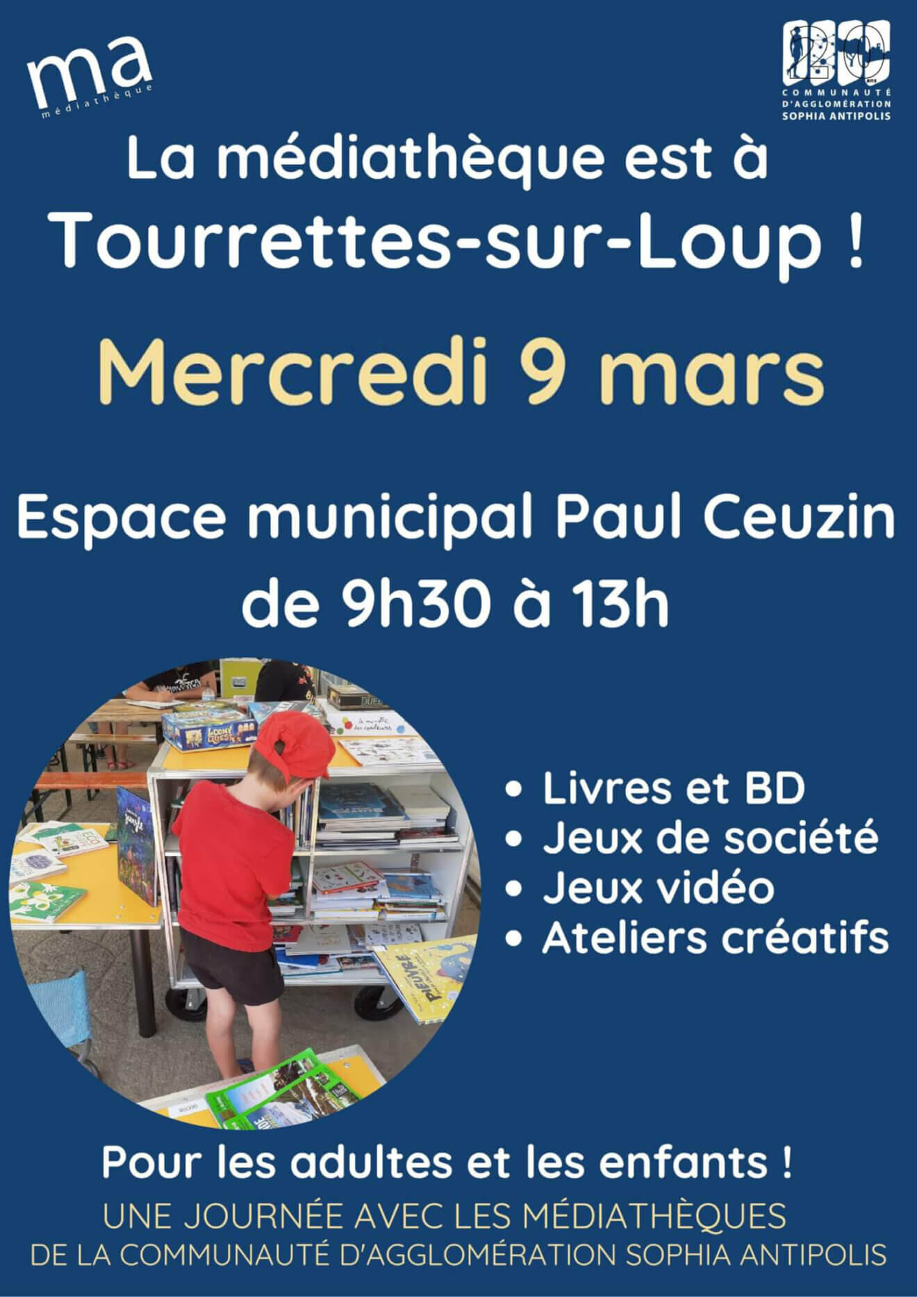 Affiche Mediatheque