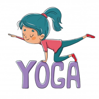 dessin kid yoga