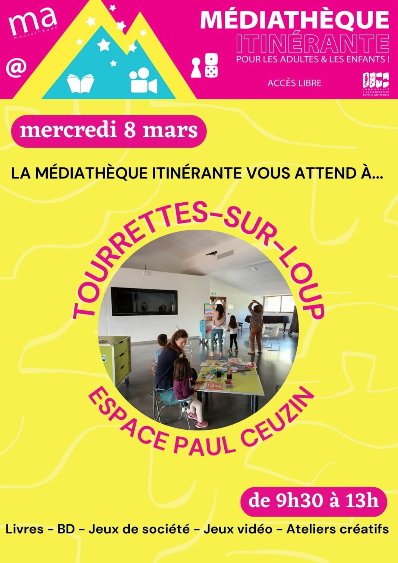 Affiche Tourrettes 08.03.2023