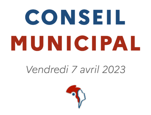 Conseil municipal du vendredi 7 avril 2023
