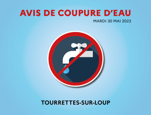 Coupure d’eau prévue programmée le mardi 30 mai 2023