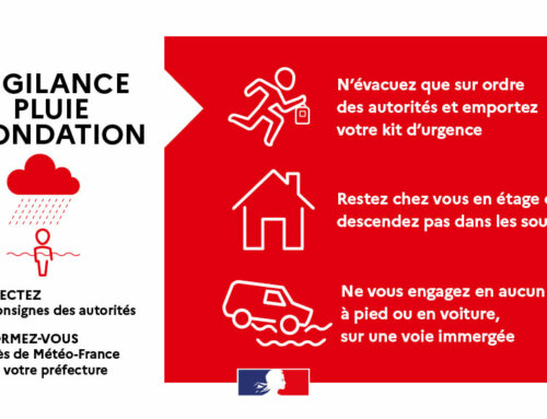 VIGILANCE ROUGE « pluie – inondation » – jeudi 17 octobre à 18h