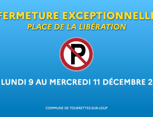 Fermeture exceptionnelle d’une partie de la place de la Libération (du 09/12 au 11/12)