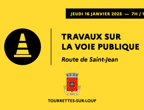 Travaux sur la voie publique – Route de Saint-Jean (le 16/01)