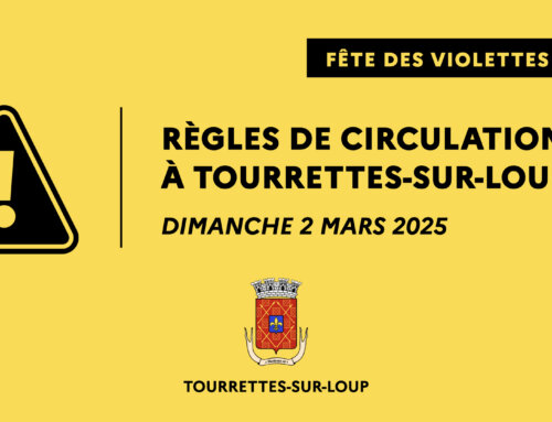 FÊTE DES VIOLETTES – Règles de circulation le dimanche 2 mars 2025