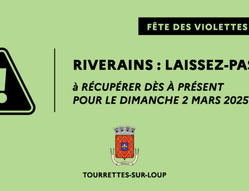 RIVERAINS : OBTENIR D’UN LAISSEZ-PASSER