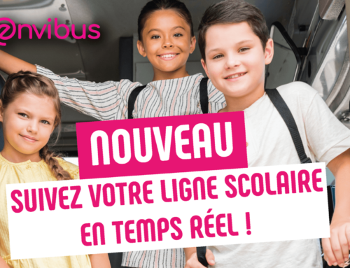 Envibus lance le temps réel sur ses lignes scolaires