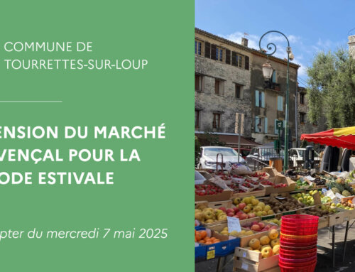 Extension du marché provençal pour la période estivale