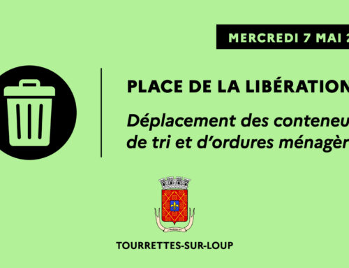 Déplacement des conteneurs de tri sélectif et d’ordures ménagères – Place de la Libération