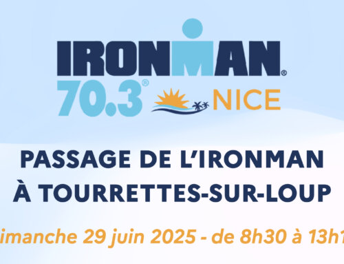 Passage de l’Ironman à Tourrettes-sur-loup (le 29/06)