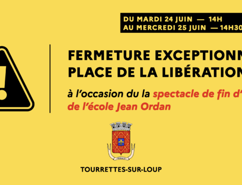 Fermeture du parking payant de la Libération à l’occasion du spectacle de fin d’année de l’école élémentaire