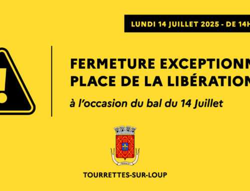 Fermeture de la place de la Libération à l’occasion du bal du 14 Juillet
