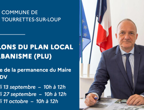 Reprise des permanences du Maire sur le Plan Local d’Urbanisme