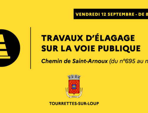 Travaux d’élagage – Chemin de Saint-Arnoux