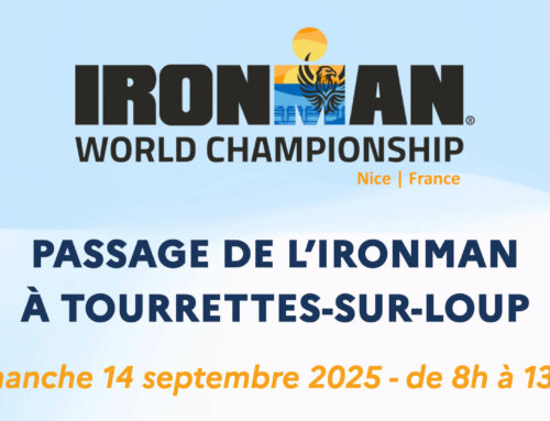 Passage de l’Ironman à Tourrettes-sur-Loup (le 14/09)