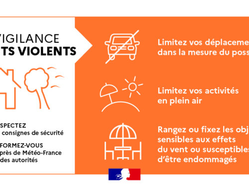 🟠 VIGILANCE ORANGE « vents violents » ce jeudi 23 octobre