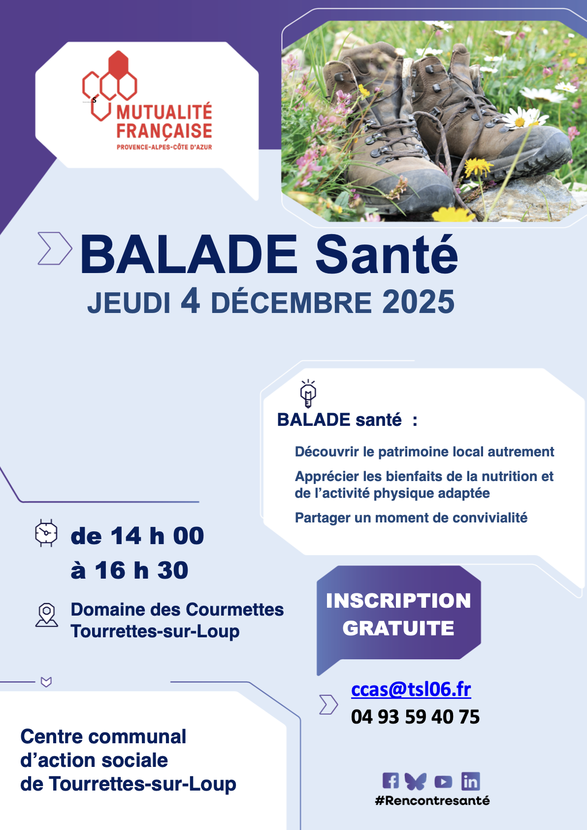 Balade Santé Affiche Tourette Sur Loup.1
