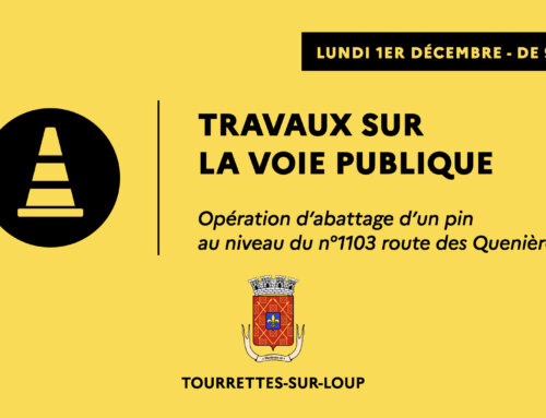 Travaux sur la voie publique route des Quenières (01/12)