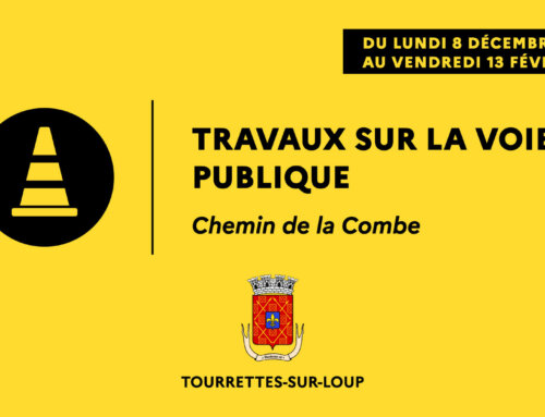 Travaux sur la voie publique – chemin de la Combe (du 01/12 au 13/02)