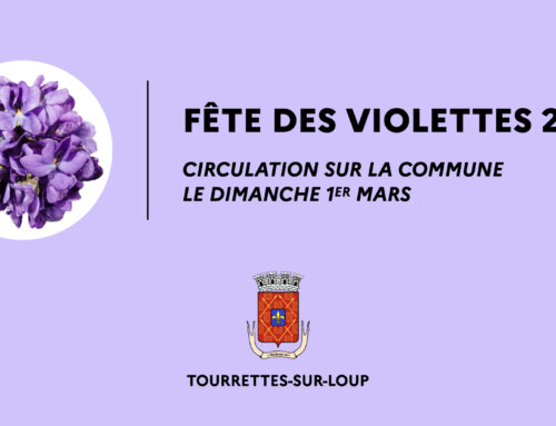 FÊTE DES VIOLETTES 2026 : Circulation sur la commune le dimanche 1er mars