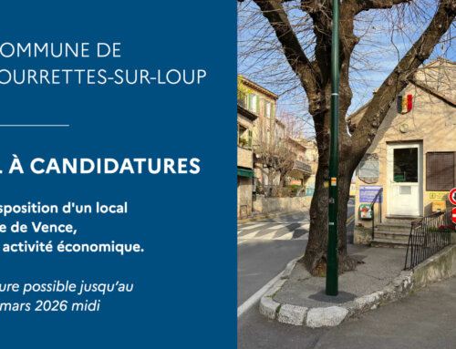 Appel à candidatures : mise à disposition d&rsquo;un local sis 2 route de Vence