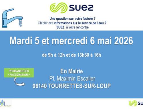 Permanence facturation SUEZ