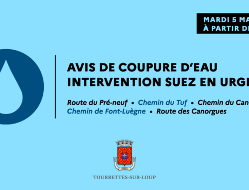 Intervention SUEZ sur le réseau public d&rsquo;eau potable (le 05/05/26)